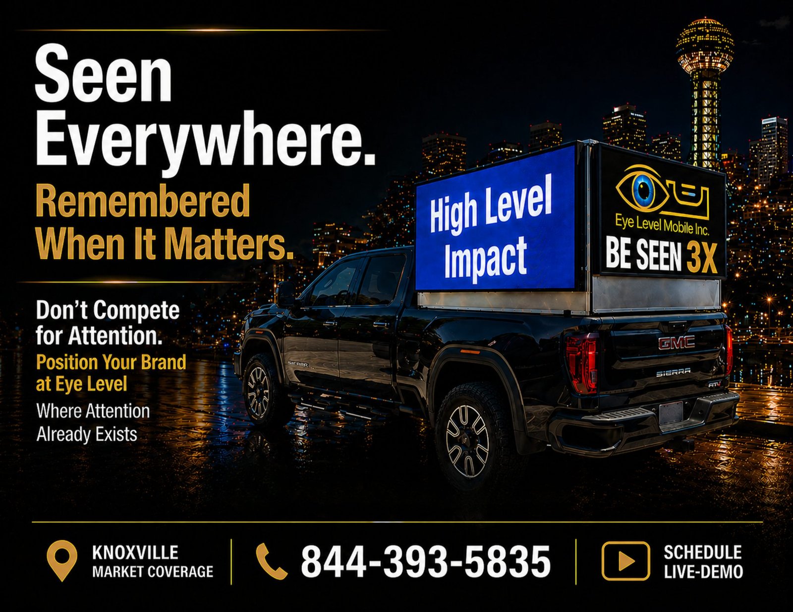 Seen Everywhere brochure front
